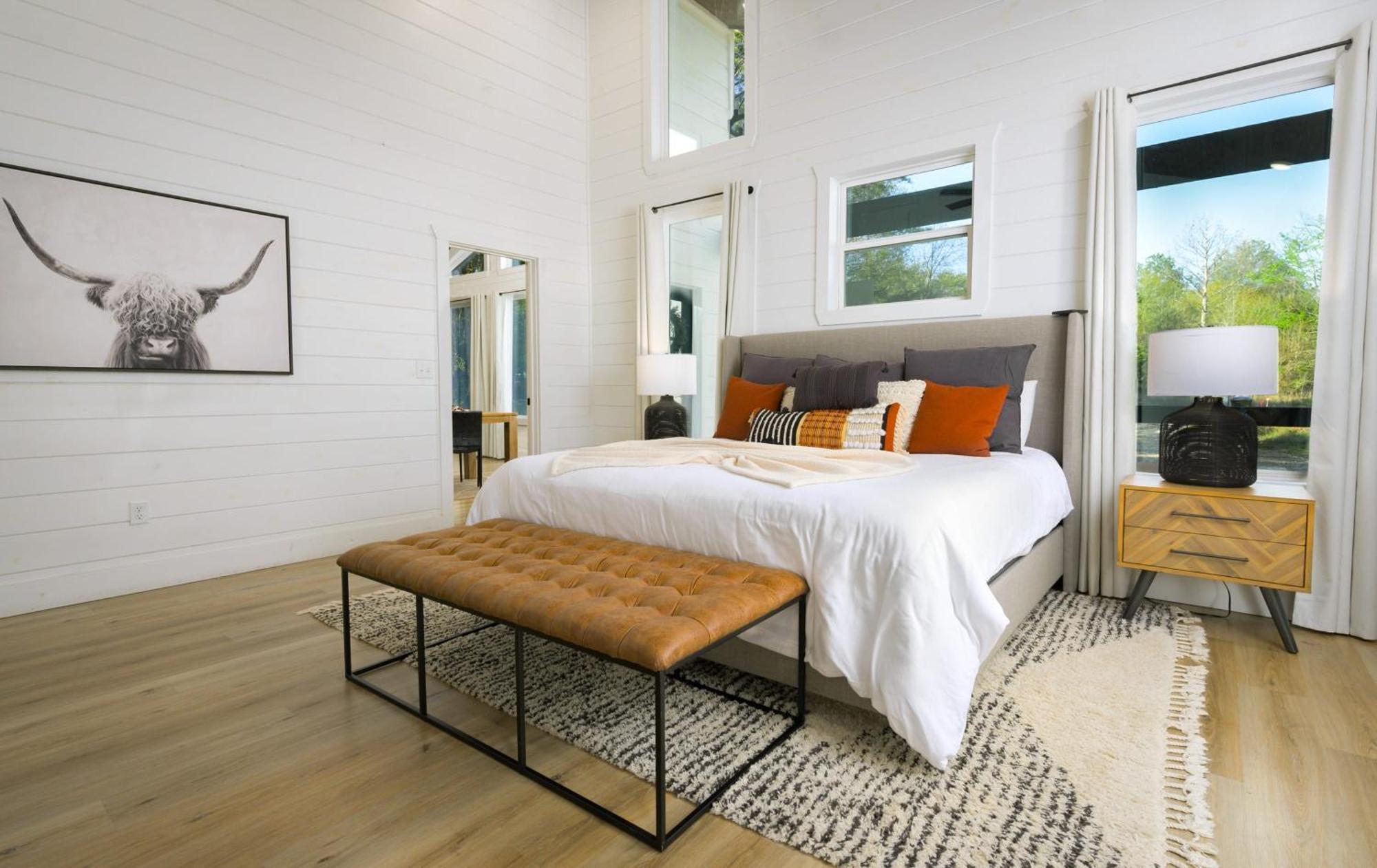 Holiday home New Farmhouse-chic With Hot Tub & Firepit